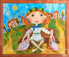 Маруся с гусем